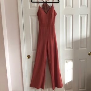 Coral jumpsuit